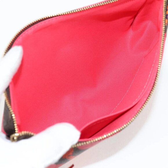 LOUIS VUITTON Monogram La Mage Pochette Accessoires Red M41604 LV Auth 126224SM - Picture 11 of 14